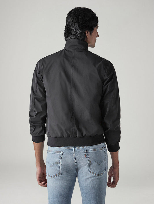 Men's Solid Regular Fit Jacket