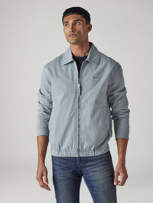 Men's Solid Regular Fit Jacket