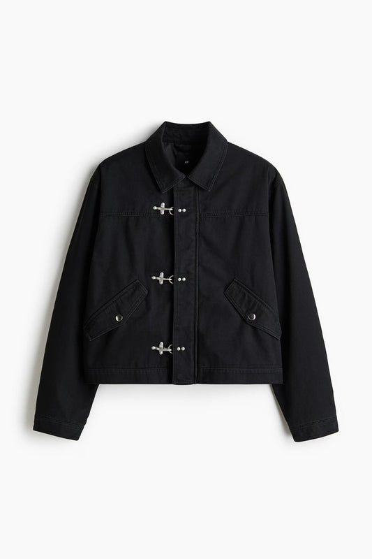 Regular Fit Canvas Jacket