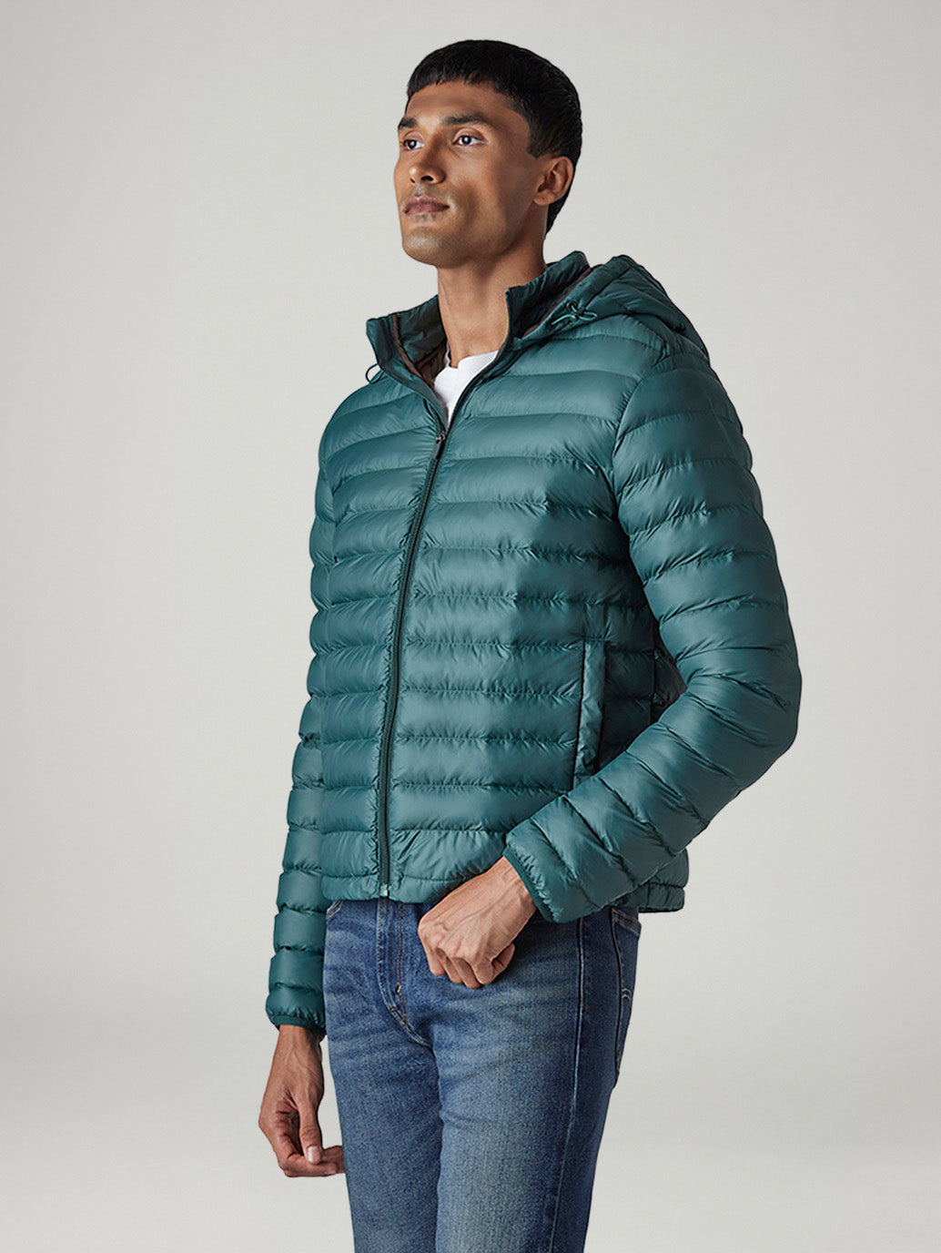 Men's Quilted Slim Fit Jacket