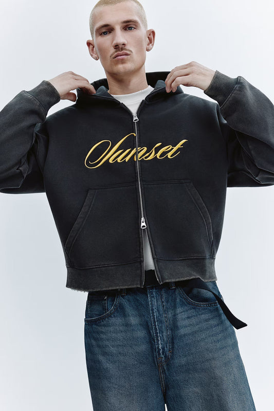 Oversized Fit Hoodie Jacket