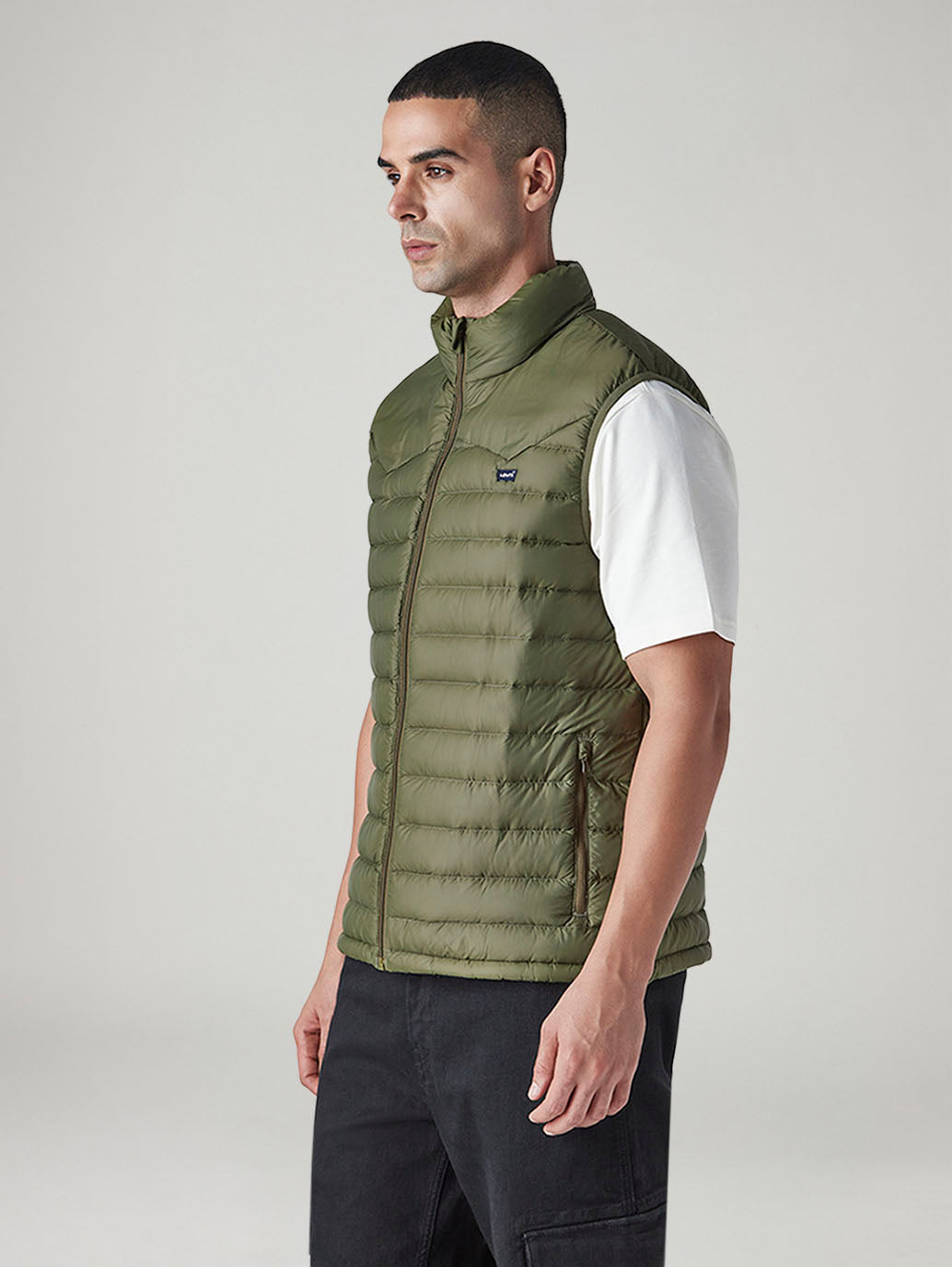 Men's Quilted Slim Fit Jacket
