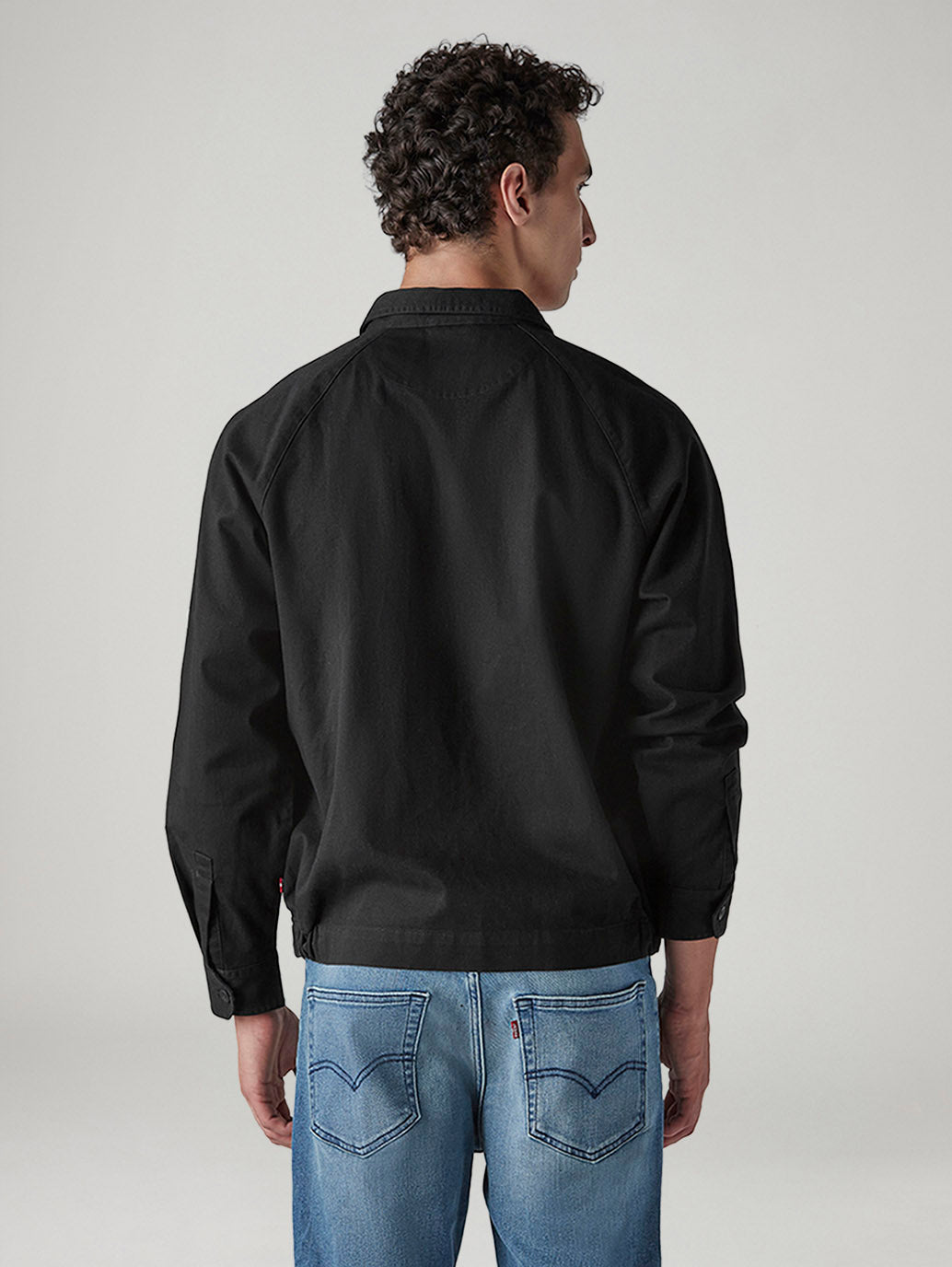 Men's Solid Relaxed Fit Jacket