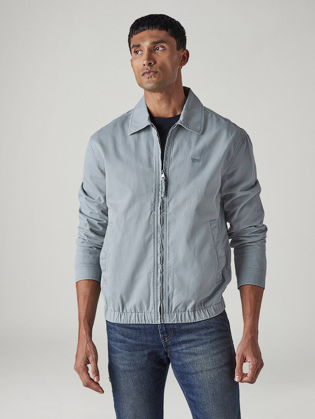 Men's Solid Regular Fit Jacket