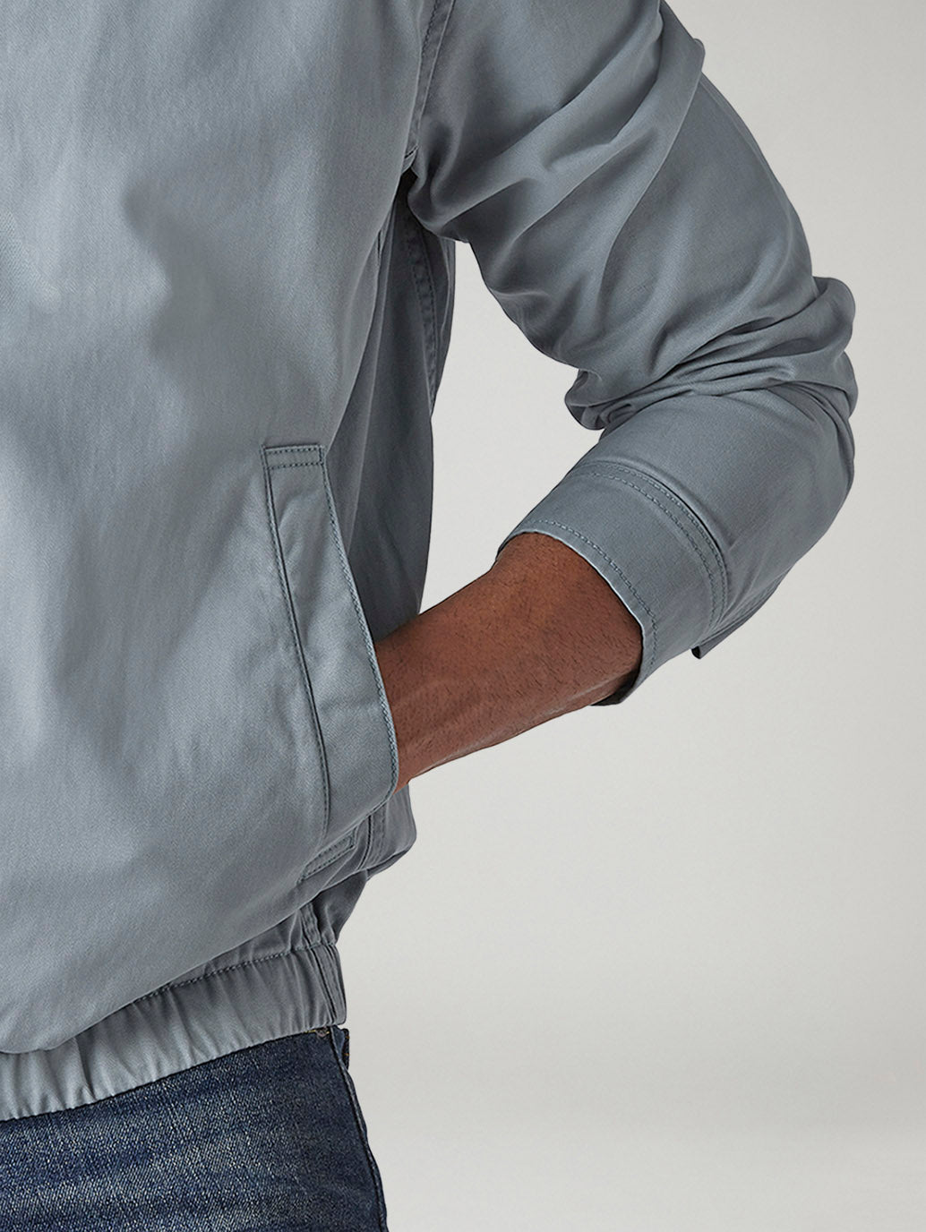 Men's Solid Regular Fit Jacket