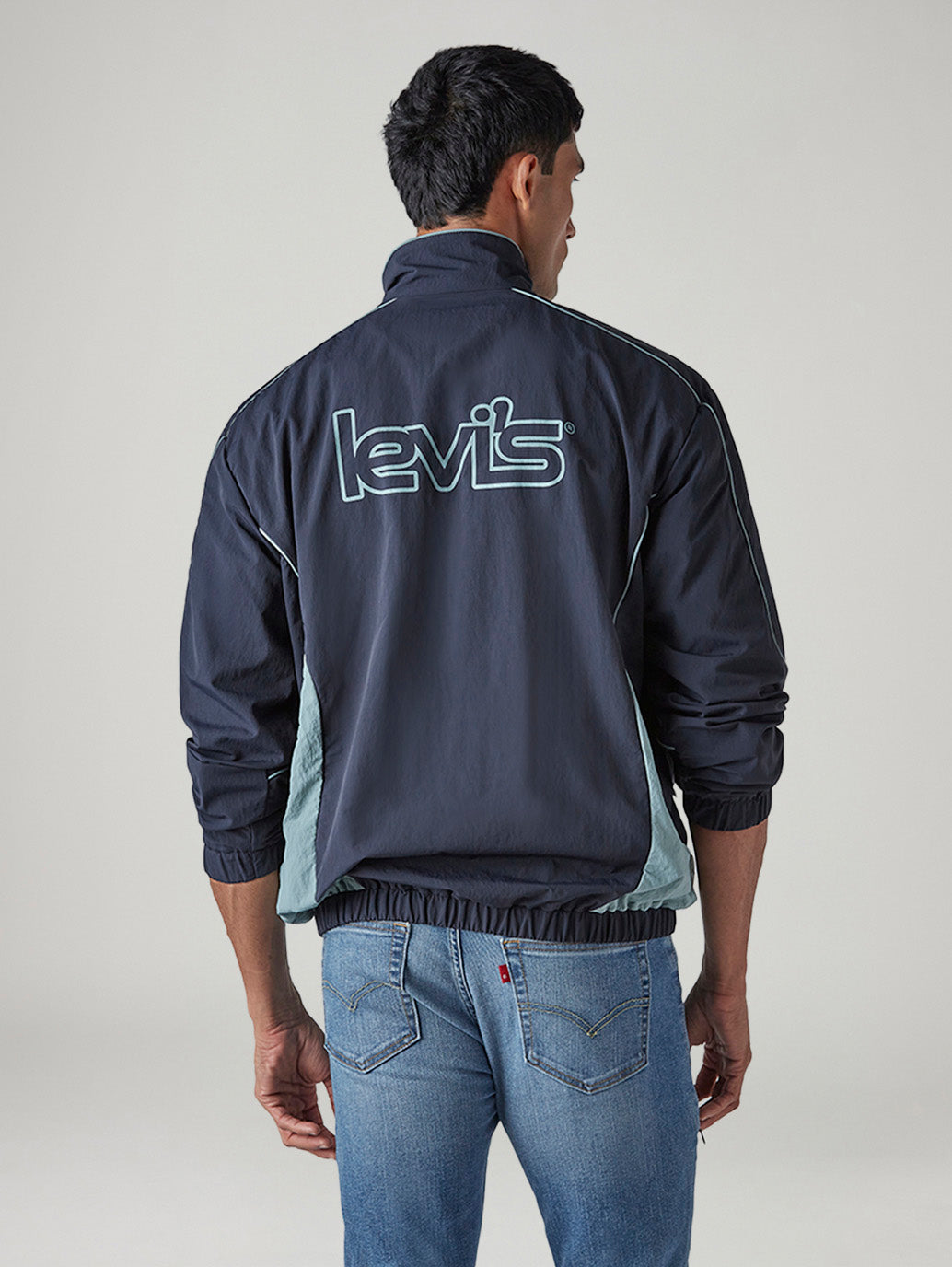 Men's Colorblock Relaxed Fit Jacket
