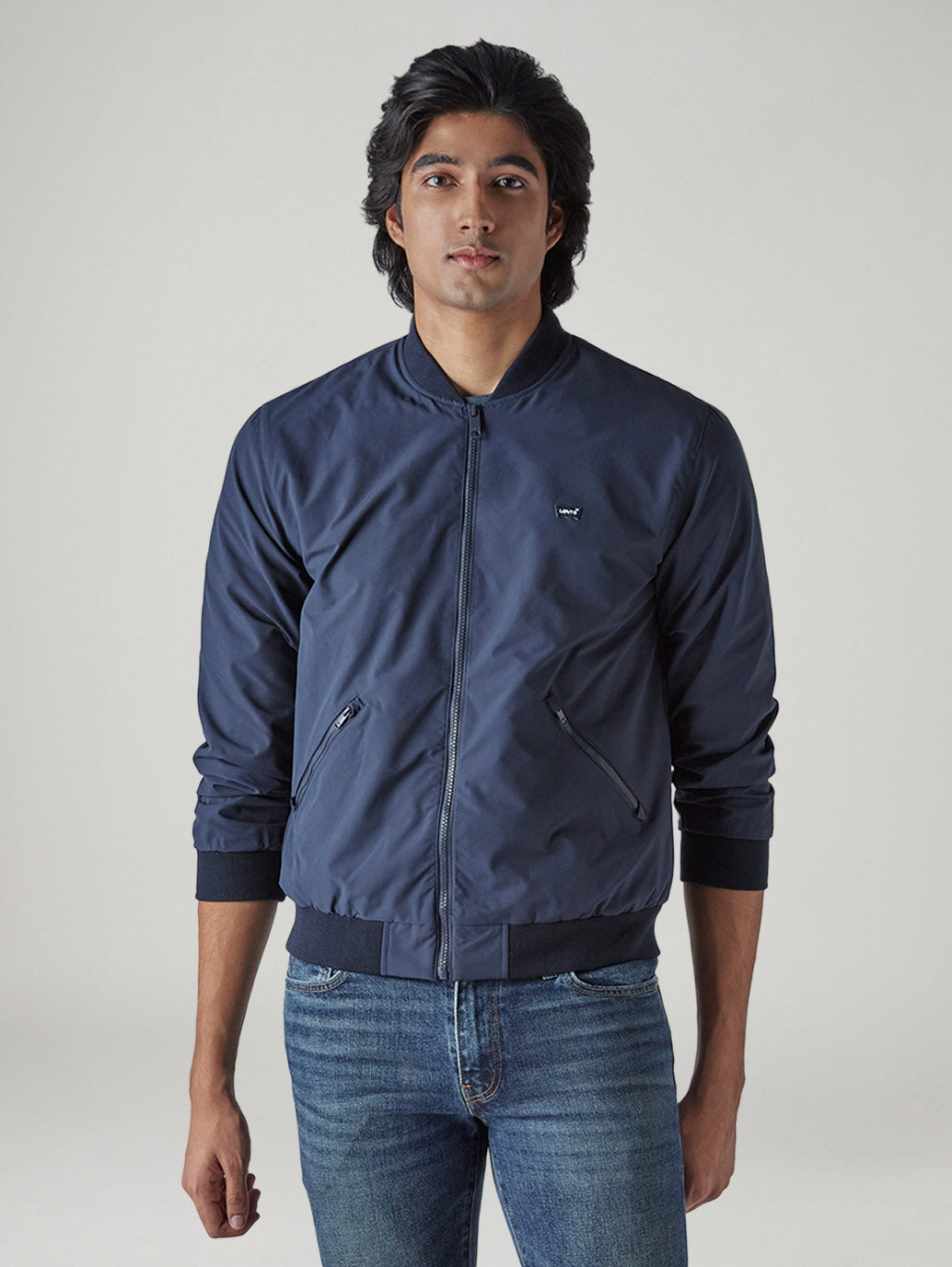 Men's Solid Regular Fit Jacket