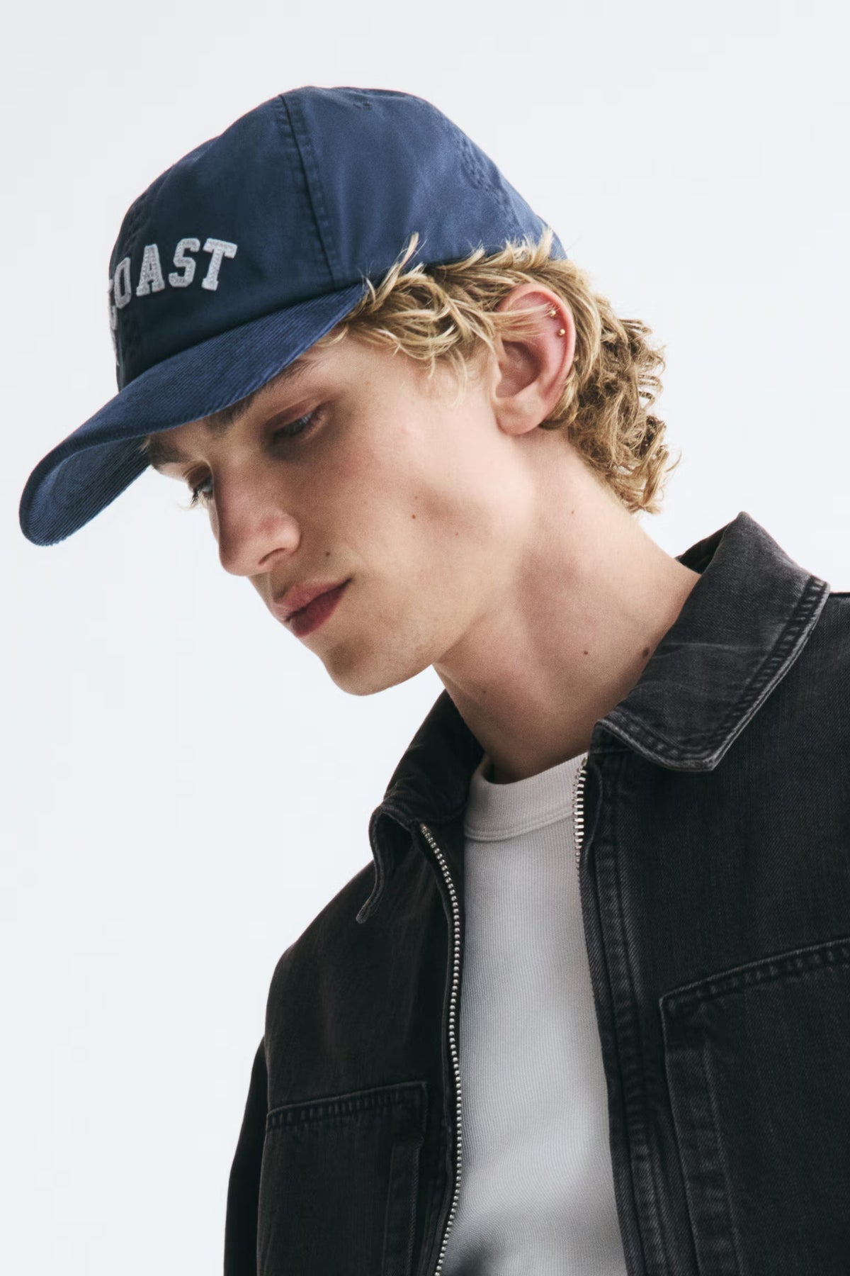 Denim workwear jacket