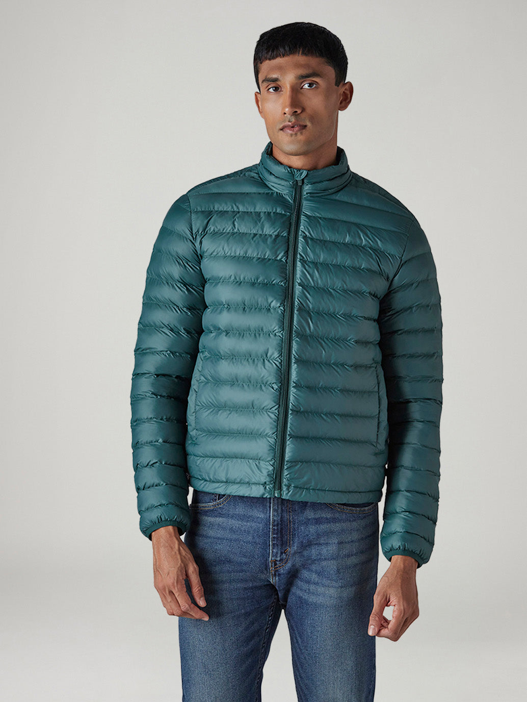 Men's Quilted Slim Fit Jacket