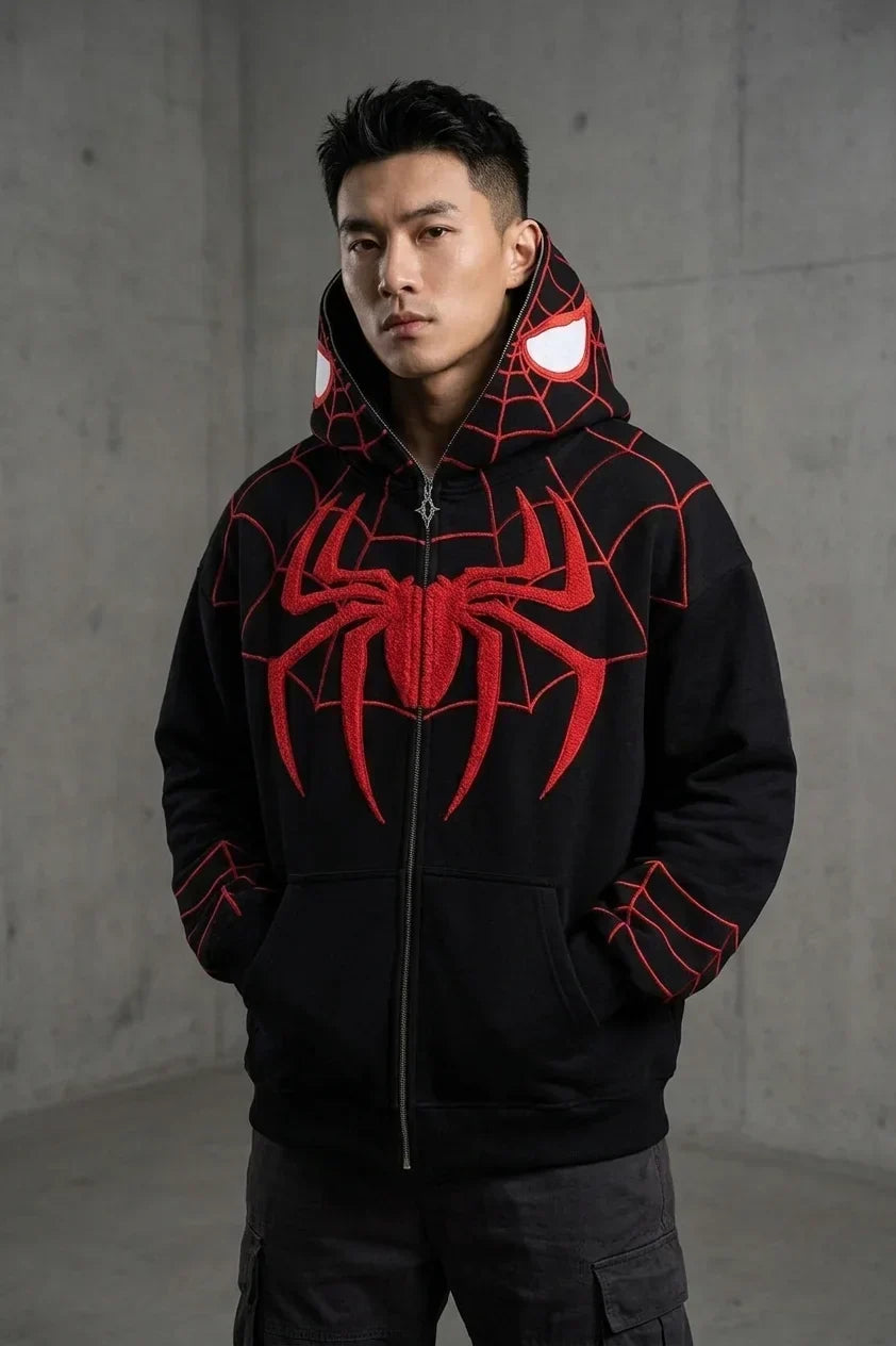 Spiderman Embroidered Jacket