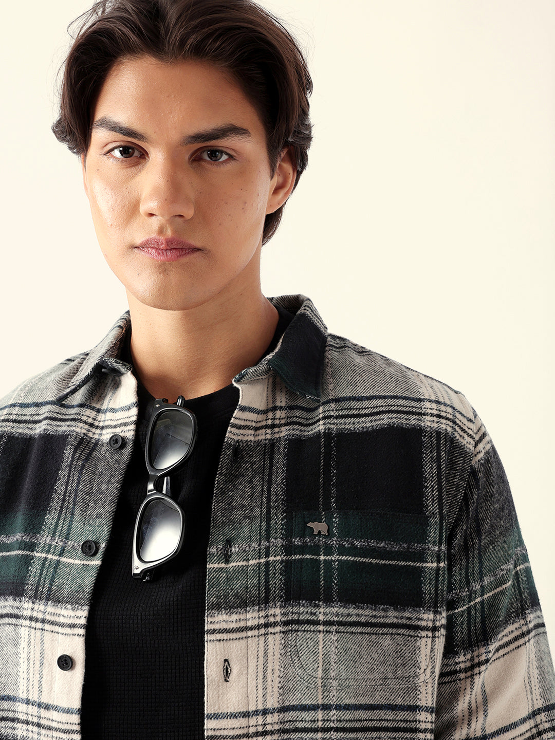 Multicolor Checked Flannel Regular Fit Casual Shirt