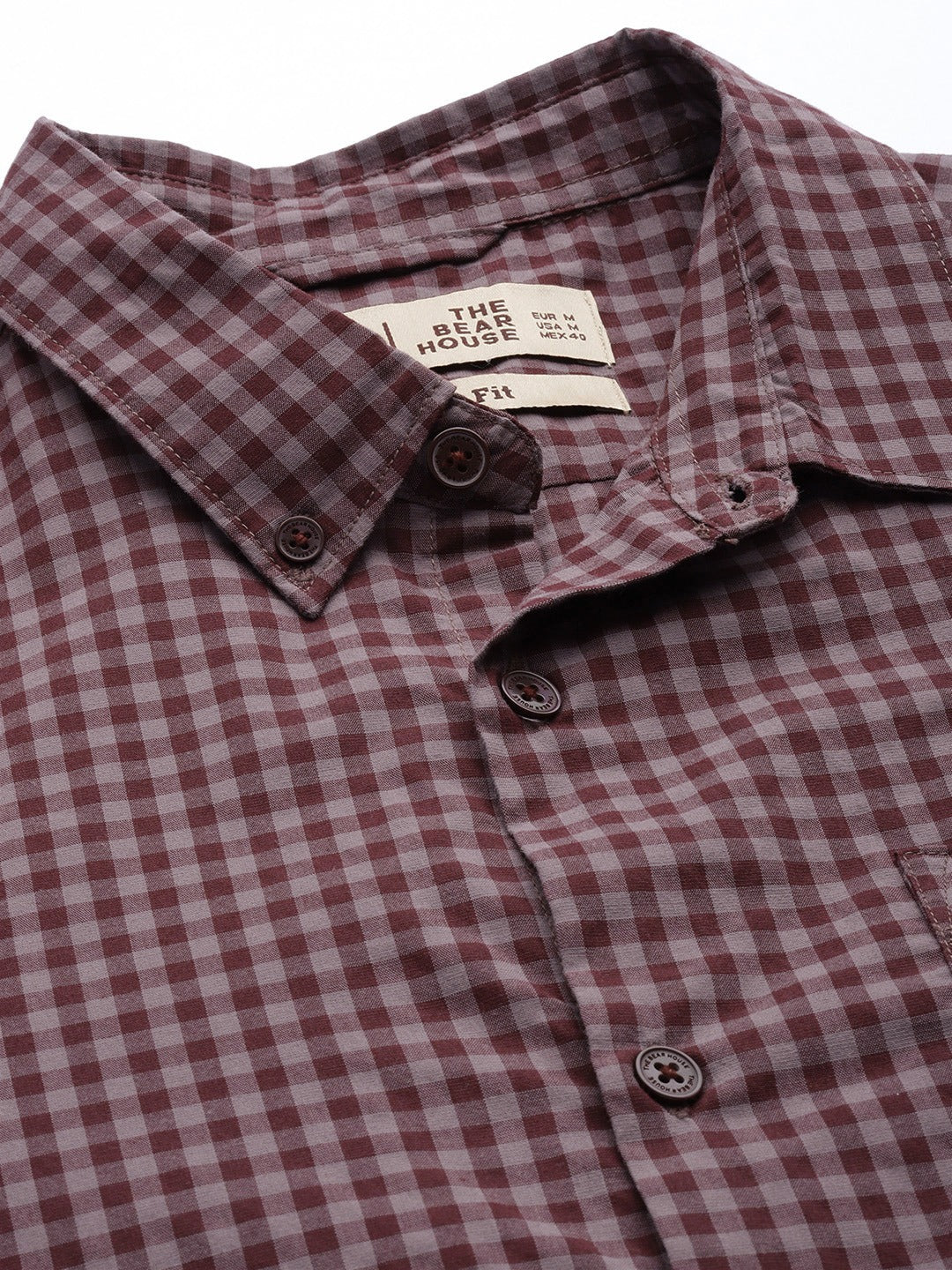 Men Slim Button-down Casual Shirt