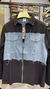 Black denium jacket