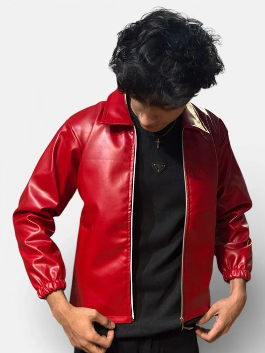 Woldest Men Solid Biker/Riding Jacket